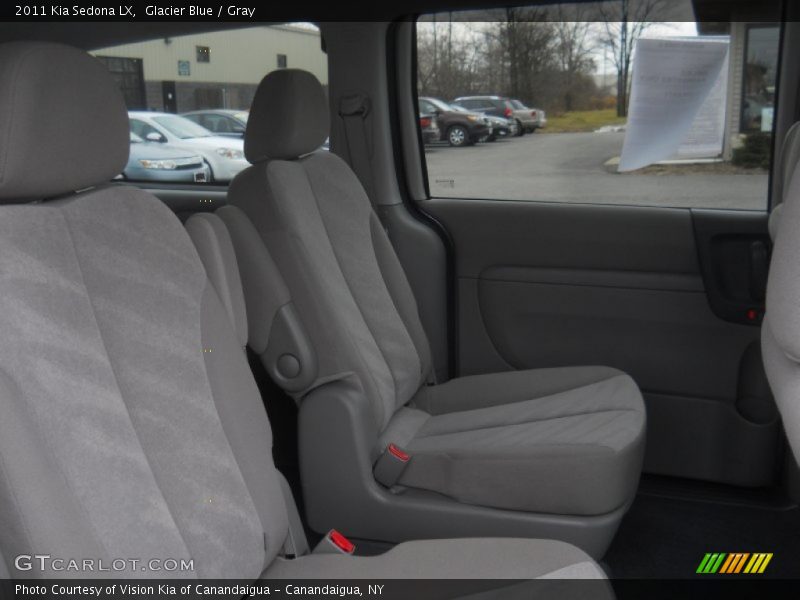Glacier Blue / Gray 2011 Kia Sedona LX