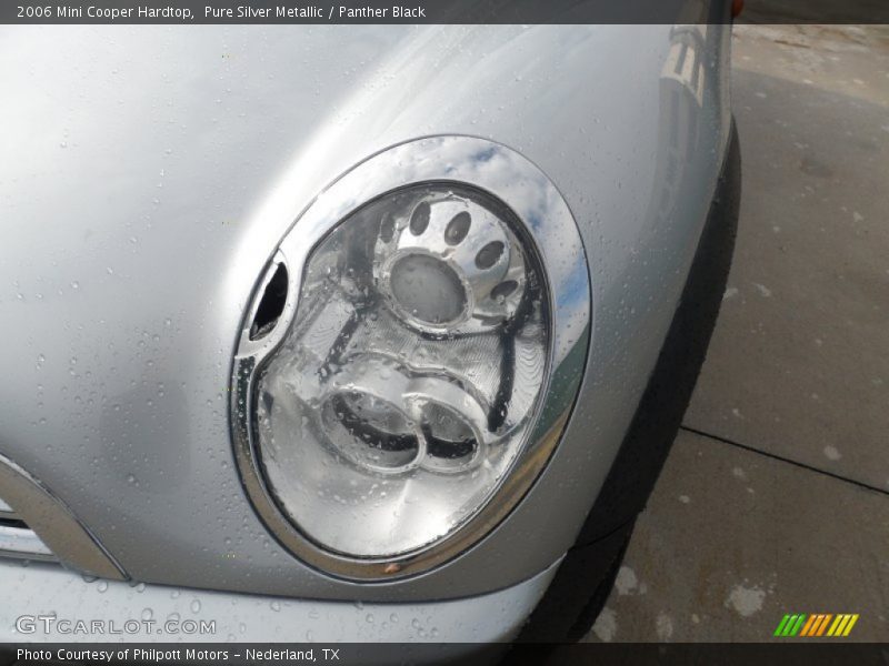 Pure Silver Metallic / Panther Black 2006 Mini Cooper Hardtop