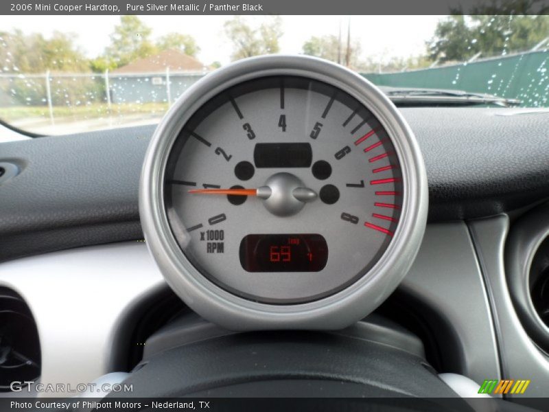 Pure Silver Metallic / Panther Black 2006 Mini Cooper Hardtop