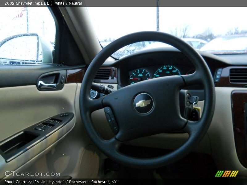 White / Neutral 2009 Chevrolet Impala LT
