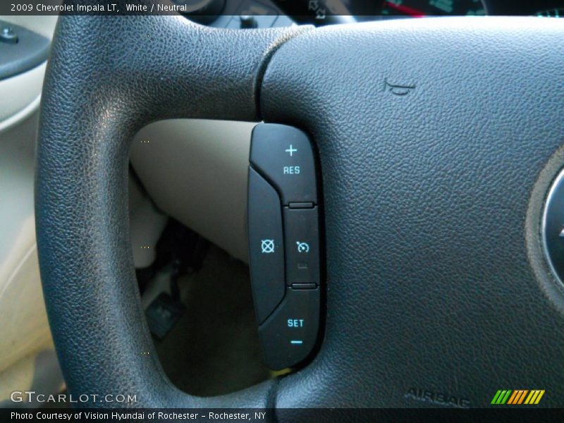 White / Neutral 2009 Chevrolet Impala LT