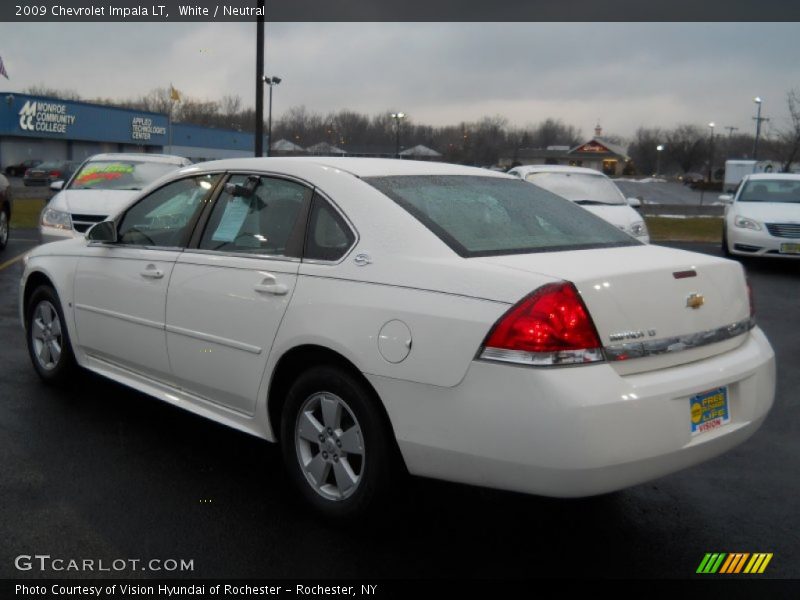 White / Neutral 2009 Chevrolet Impala LT