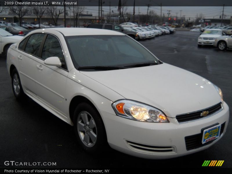 White / Neutral 2009 Chevrolet Impala LT