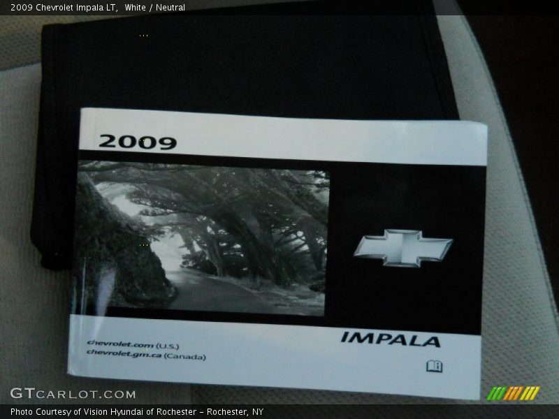 White / Neutral 2009 Chevrolet Impala LT