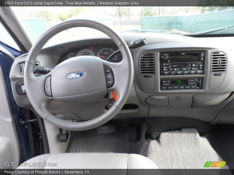 Dashboard of 2003 F150 Lariat SuperCrew