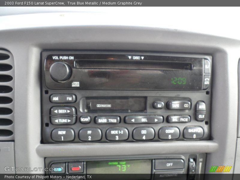 Audio System of 2003 F150 Lariat SuperCrew