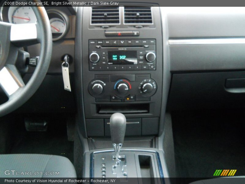 Bright Silver Metallic / Dark Slate Gray 2008 Dodge Charger SE