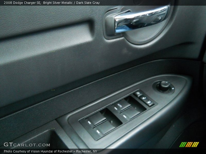 Bright Silver Metallic / Dark Slate Gray 2008 Dodge Charger SE