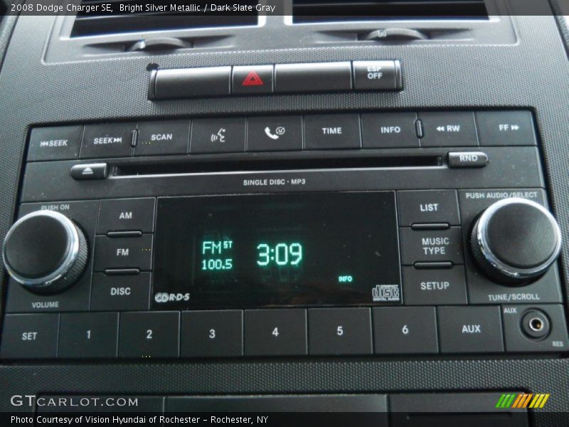 Audio System of 2008 Charger SE