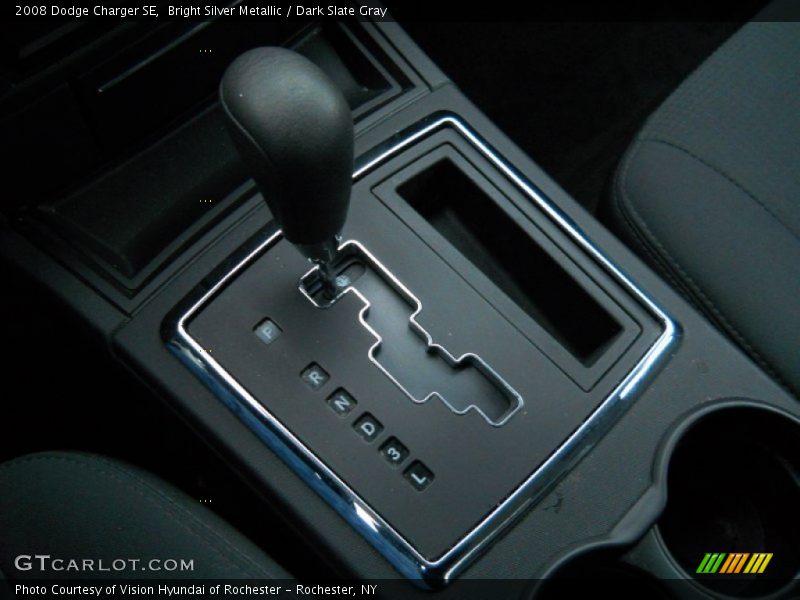 Bright Silver Metallic / Dark Slate Gray 2008 Dodge Charger SE