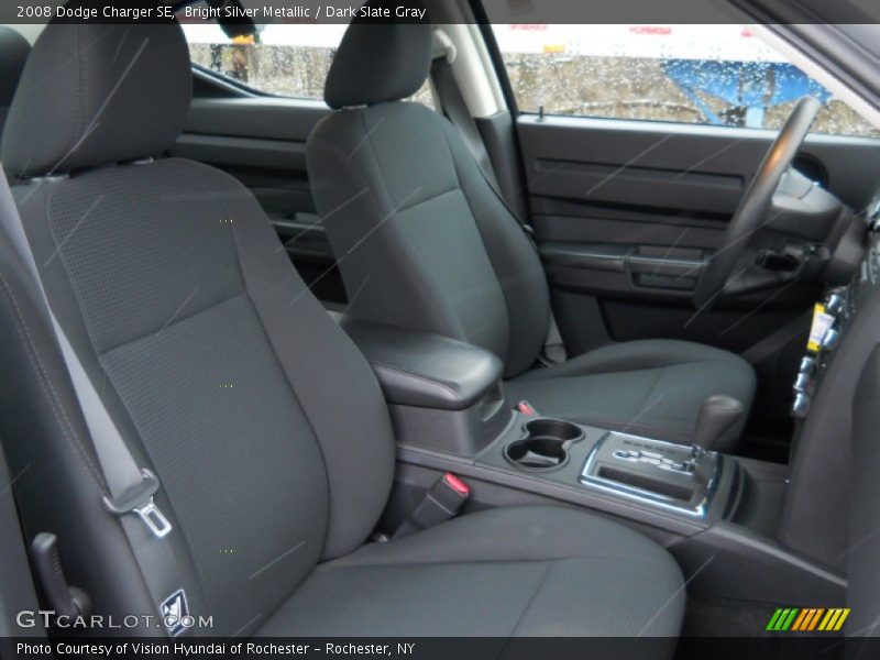 Bright Silver Metallic / Dark Slate Gray 2008 Dodge Charger SE