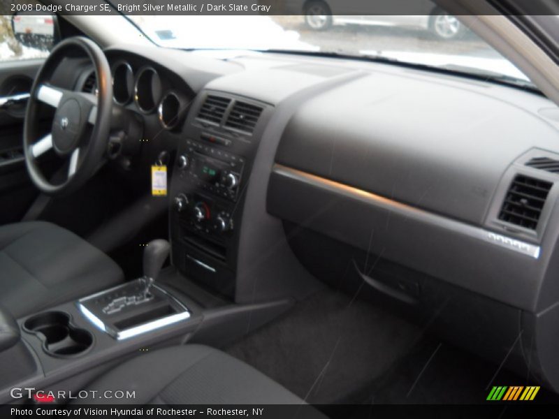 Bright Silver Metallic / Dark Slate Gray 2008 Dodge Charger SE