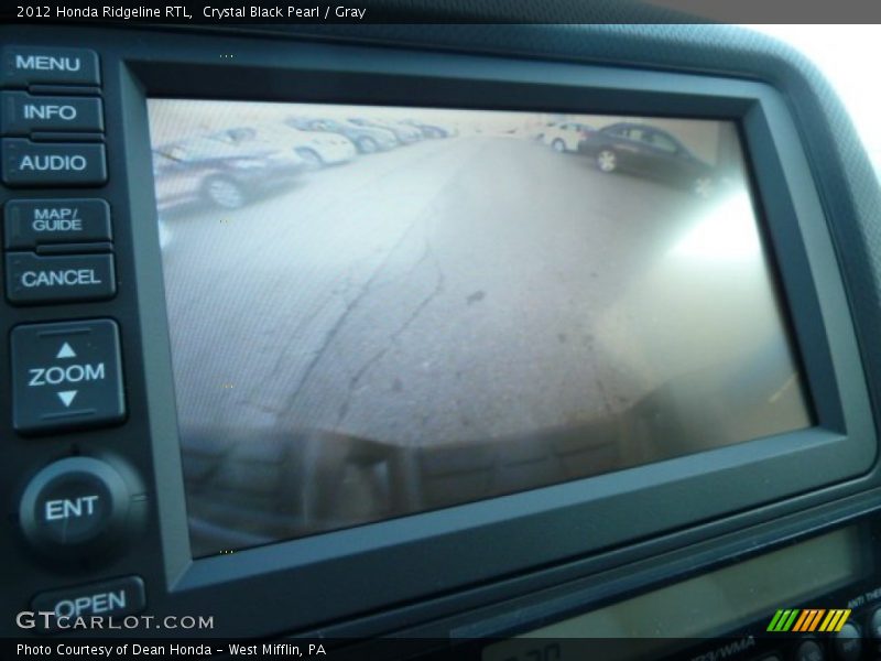 Crystal Black Pearl / Gray 2012 Honda Ridgeline RTL
