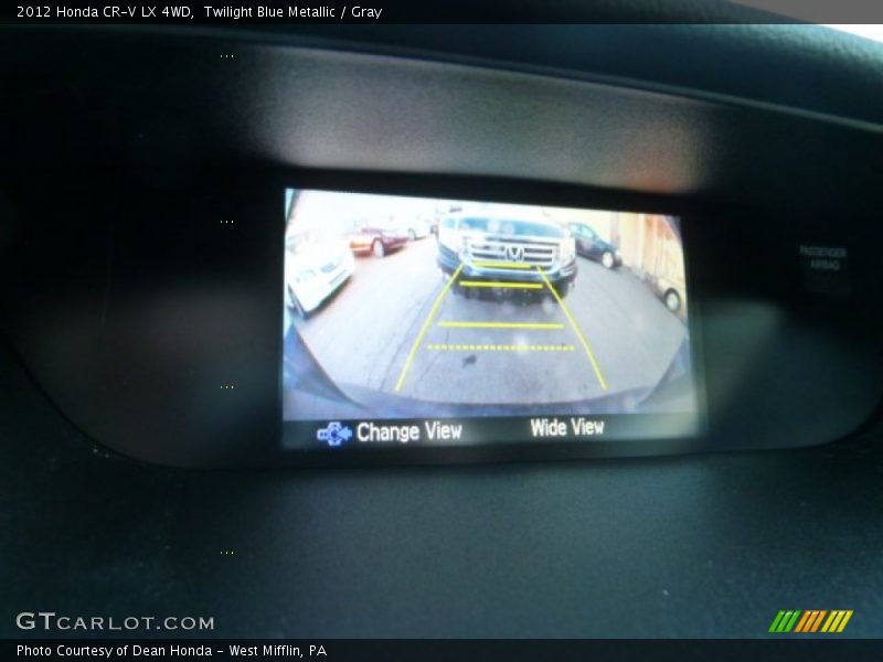 Twilight Blue Metallic / Gray 2012 Honda CR-V LX 4WD