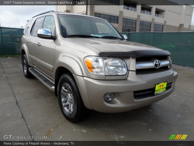 Desert Sand Mica / Taupe 2007 Toyota Sequoia Limited