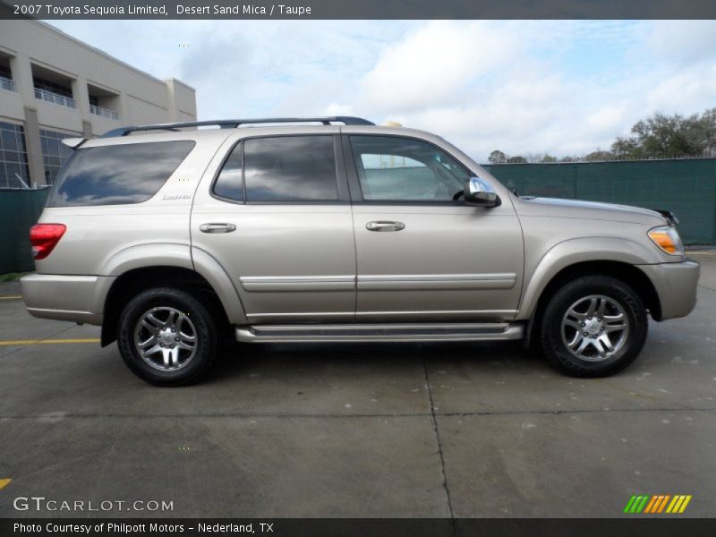 Desert Sand Mica / Taupe 2007 Toyota Sequoia Limited