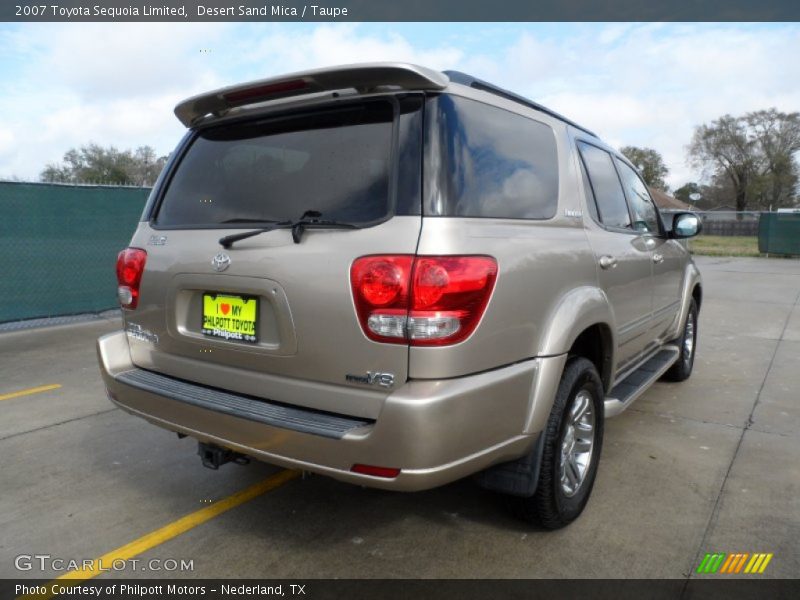Desert Sand Mica / Taupe 2007 Toyota Sequoia Limited