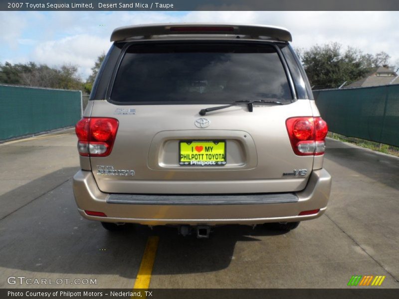 Desert Sand Mica / Taupe 2007 Toyota Sequoia Limited