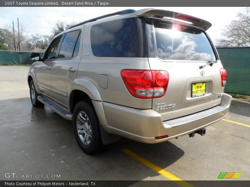 Desert Sand Mica / Taupe 2007 Toyota Sequoia Limited