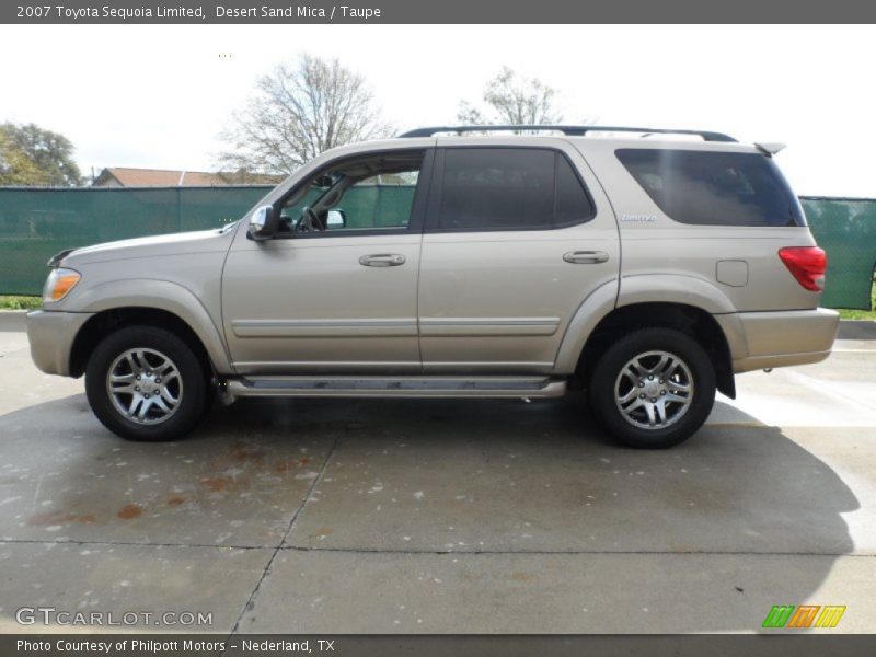 Desert Sand Mica / Taupe 2007 Toyota Sequoia Limited