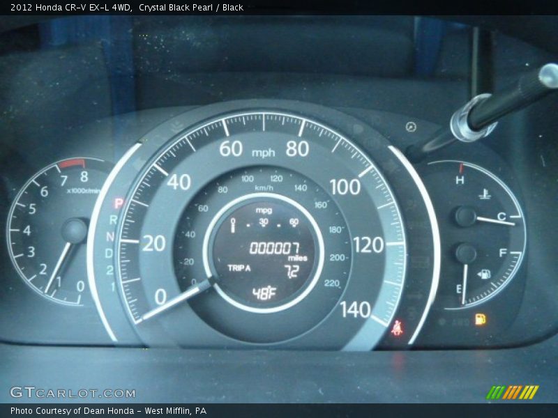  2012 CR-V EX-L 4WD EX-L 4WD Gauges