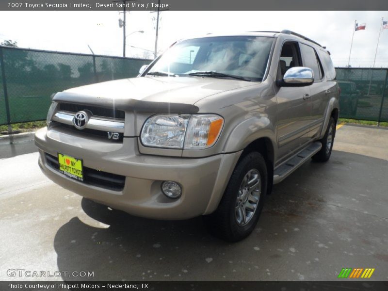 Desert Sand Mica / Taupe 2007 Toyota Sequoia Limited