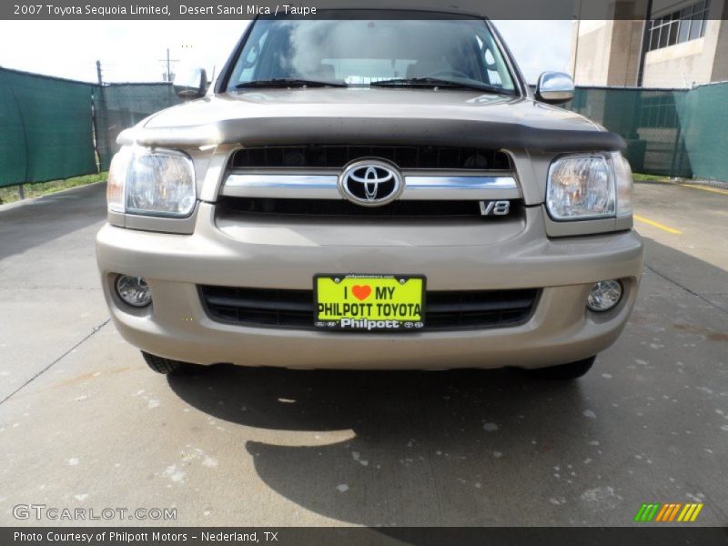 Desert Sand Mica / Taupe 2007 Toyota Sequoia Limited