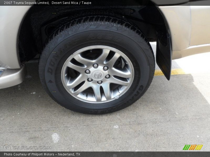 Desert Sand Mica / Taupe 2007 Toyota Sequoia Limited