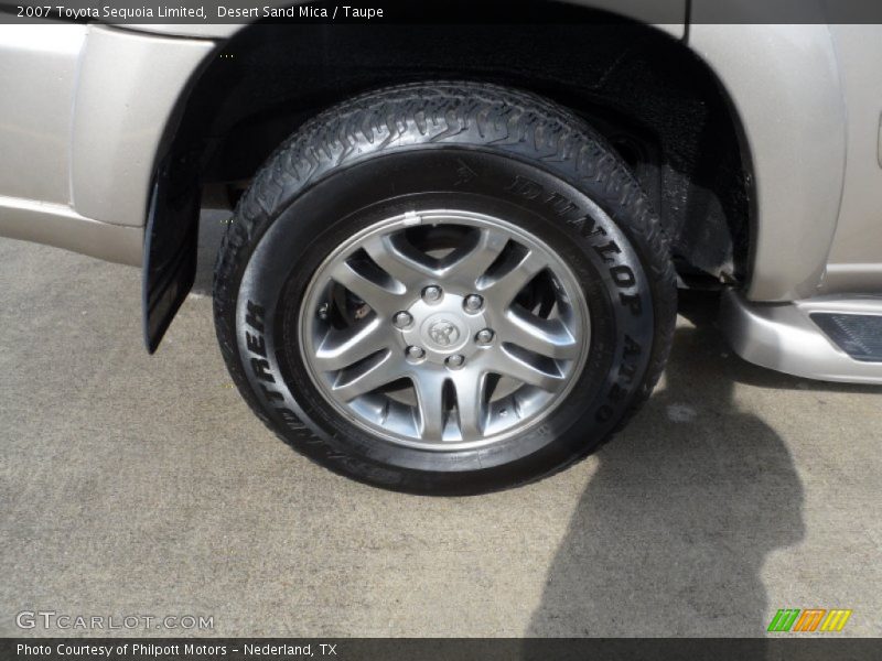 Desert Sand Mica / Taupe 2007 Toyota Sequoia Limited