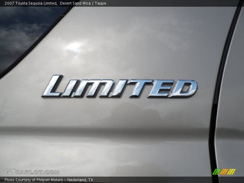 Desert Sand Mica / Taupe 2007 Toyota Sequoia Limited