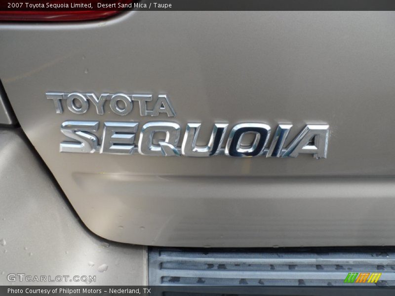 Desert Sand Mica / Taupe 2007 Toyota Sequoia Limited