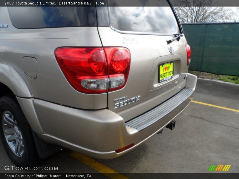 Desert Sand Mica / Taupe 2007 Toyota Sequoia Limited