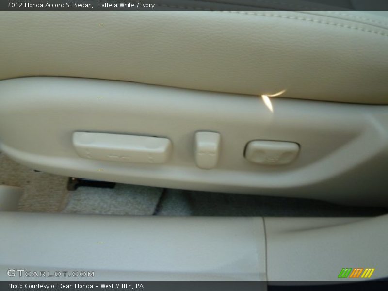 Taffeta White / Ivory 2012 Honda Accord SE Sedan