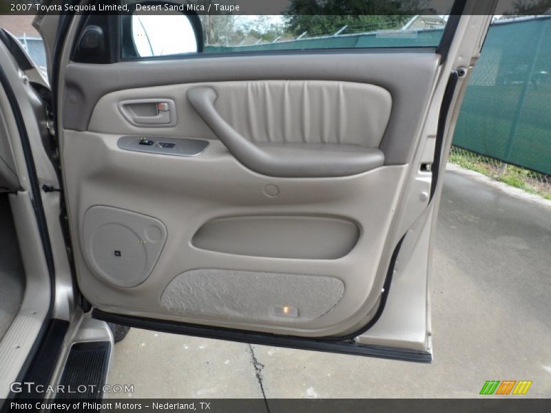 Desert Sand Mica / Taupe 2007 Toyota Sequoia Limited