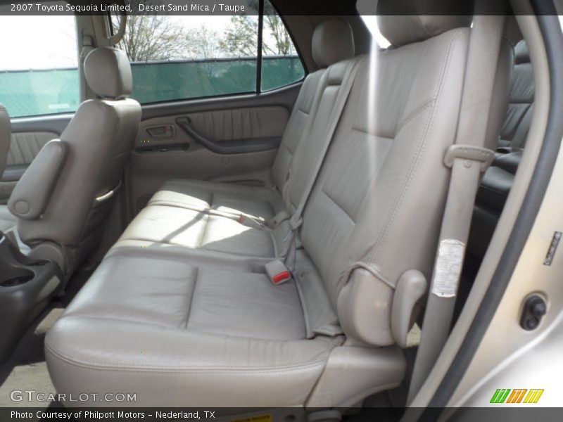 Desert Sand Mica / Taupe 2007 Toyota Sequoia Limited