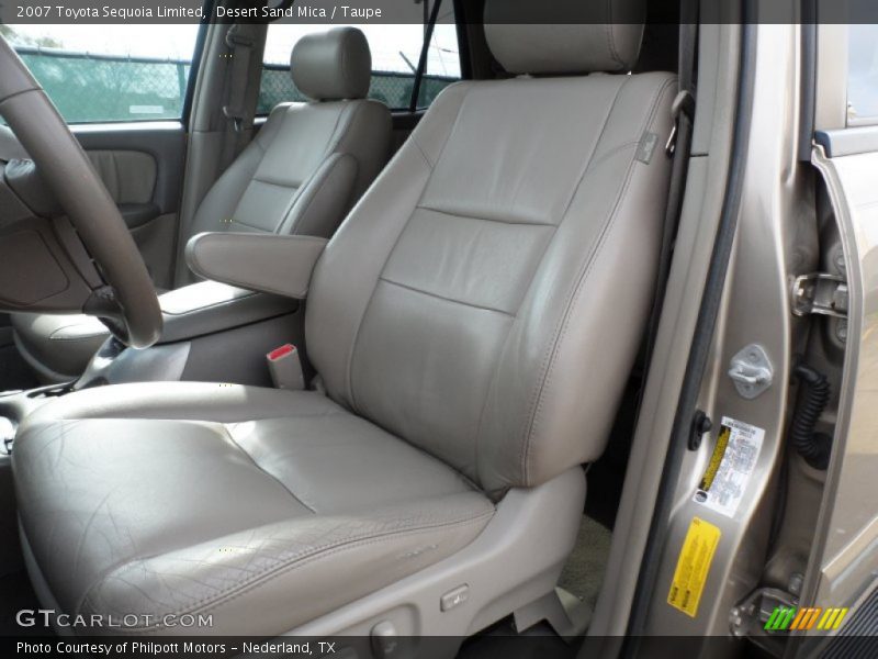 Desert Sand Mica / Taupe 2007 Toyota Sequoia Limited