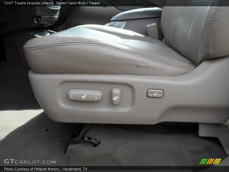 Desert Sand Mica / Taupe 2007 Toyota Sequoia Limited