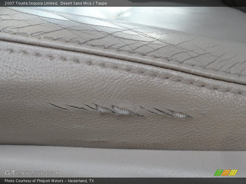 Desert Sand Mica / Taupe 2007 Toyota Sequoia Limited