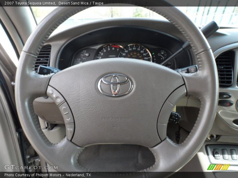 Desert Sand Mica / Taupe 2007 Toyota Sequoia Limited