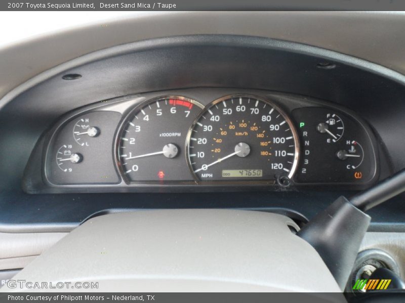 Desert Sand Mica / Taupe 2007 Toyota Sequoia Limited