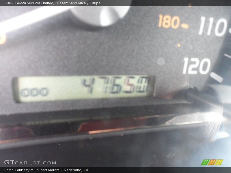 Desert Sand Mica / Taupe 2007 Toyota Sequoia Limited