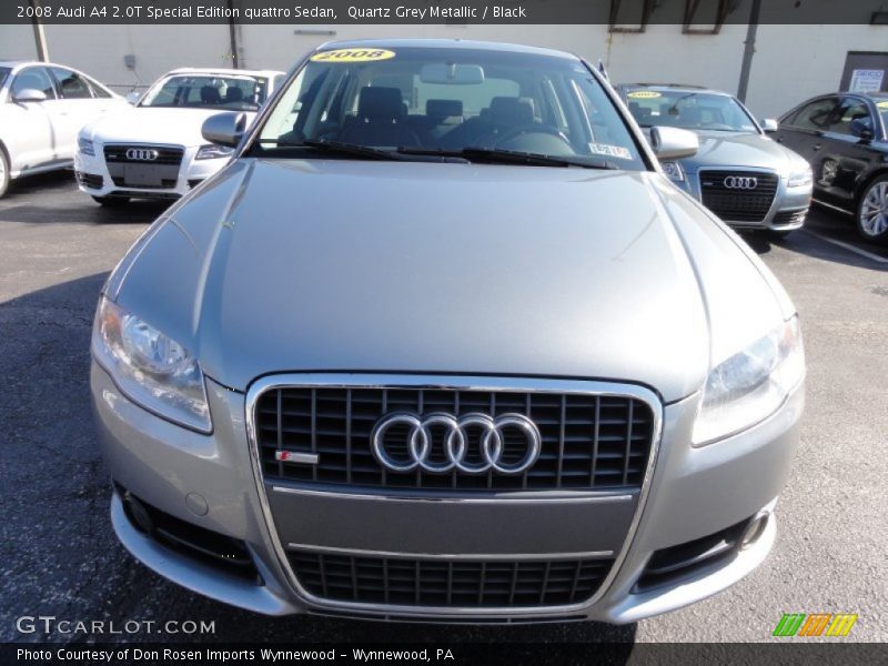 Quartz Grey Metallic / Black 2008 Audi A4 2.0T Special Edition quattro Sedan