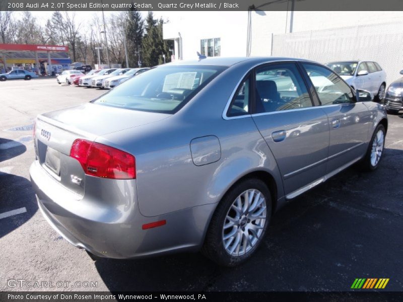 Quartz Grey Metallic / Black 2008 Audi A4 2.0T Special Edition quattro Sedan