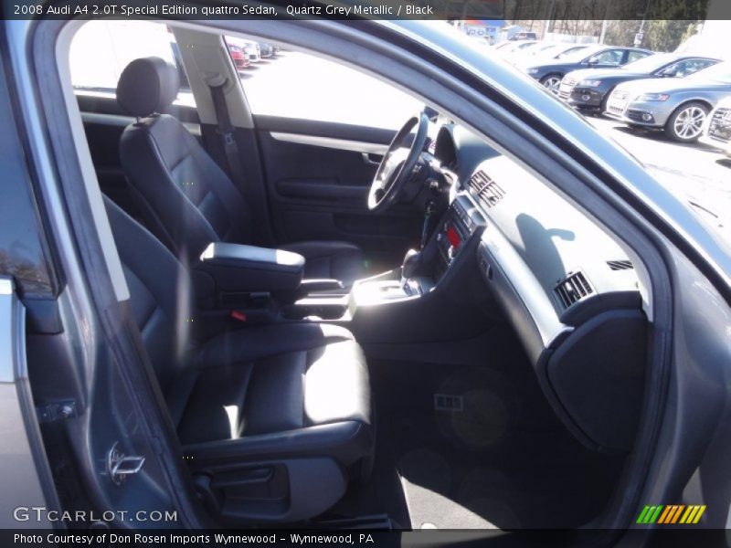 Quartz Grey Metallic / Black 2008 Audi A4 2.0T Special Edition quattro Sedan
