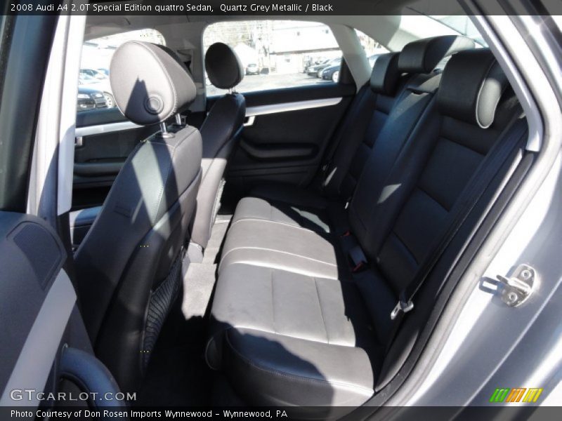 Quartz Grey Metallic / Black 2008 Audi A4 2.0T Special Edition quattro Sedan