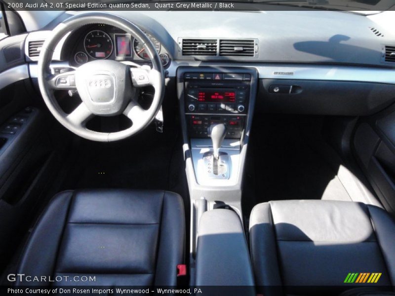 Quartz Grey Metallic / Black 2008 Audi A4 2.0T Special Edition quattro Sedan