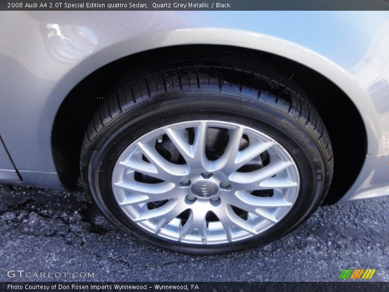 Quartz Grey Metallic / Black 2008 Audi A4 2.0T Special Edition quattro Sedan