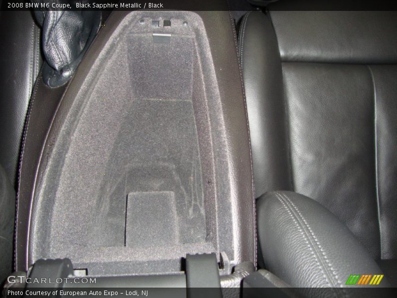 Black Sapphire Metallic / Black 2008 BMW M6 Coupe