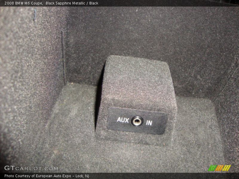 Black Sapphire Metallic / Black 2008 BMW M6 Coupe