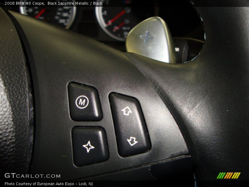 Black Sapphire Metallic / Black 2008 BMW M6 Coupe